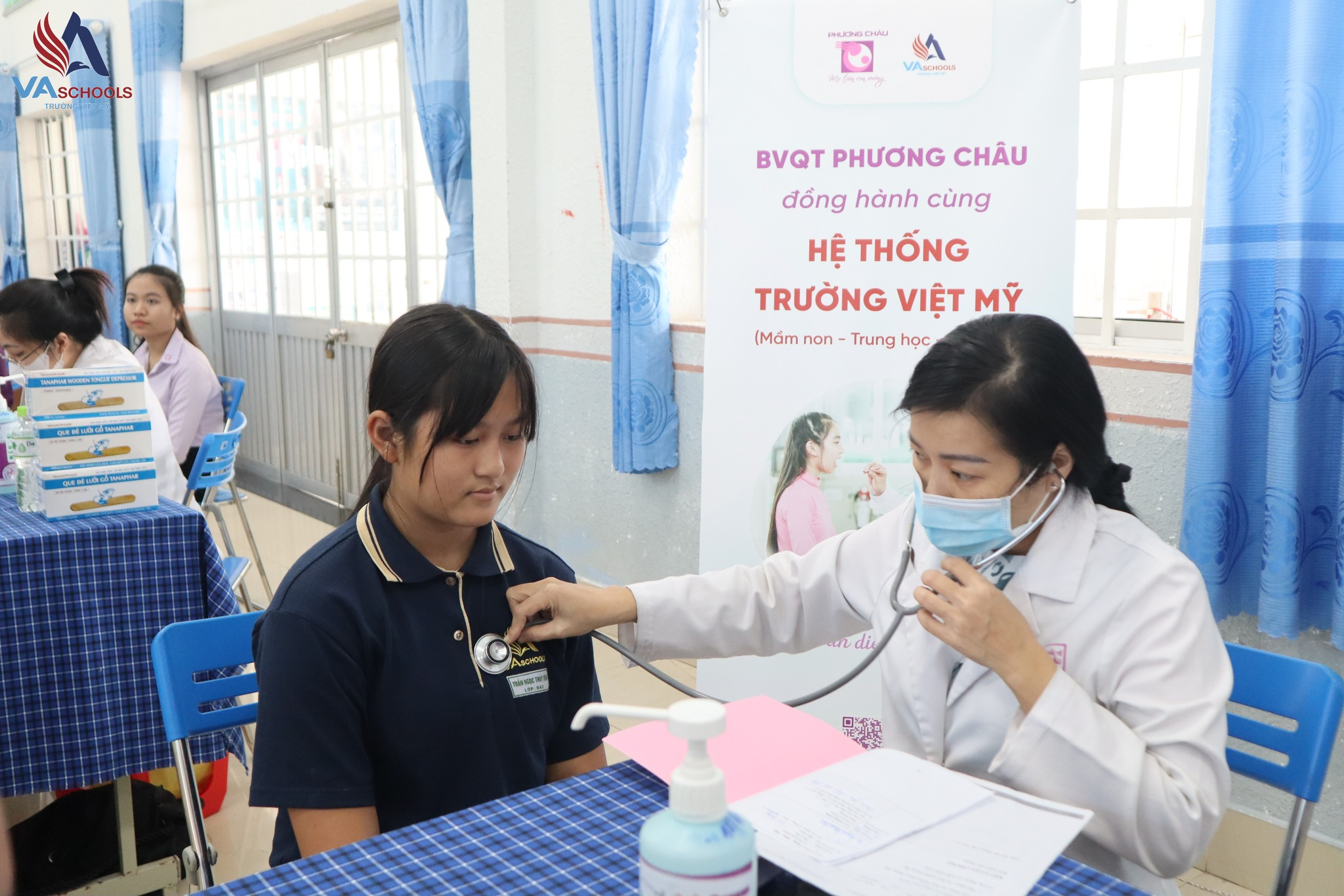 KHÁM SỨC KHỎE TỔNG QUÁT CHO HỌC SINH VASCHOOL CẦN THƠ